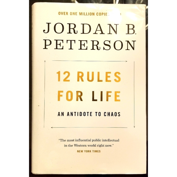 Book 12 Rules of Life by Jordan Peterson